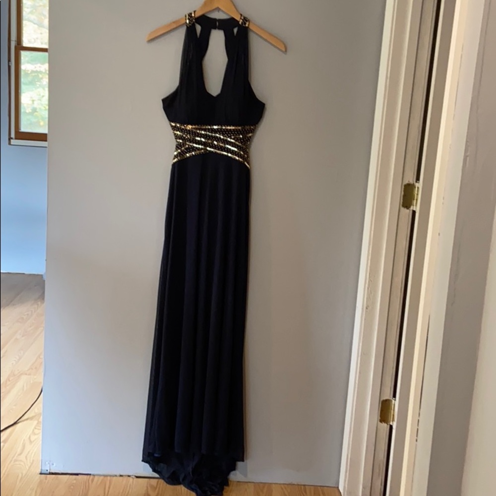 Blondie NItes Backless Prom Dress